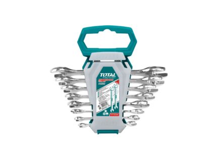 Total 8 Pcs Double Side Open Spanner Set- THT102386