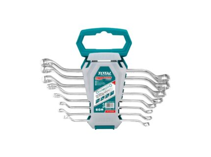 Total 8 Pcs Offset Ring Spanner Set- THT102486