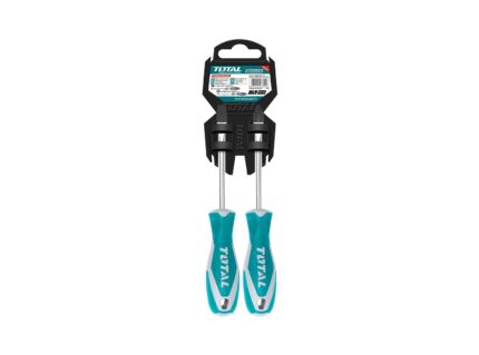 Total 2PCS Cr-V Screwdriver Set- THT250201