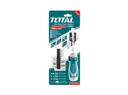 Total 15 in 1 Ratchet Screwdriver Set- TACSD30156