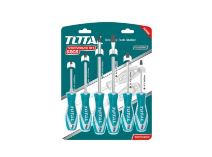 Total 6 Pcs Screwdriver Set- THT250606