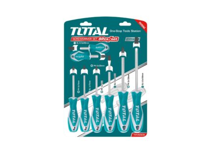 Total 8 Pcs Screwdriver Set- THT250608