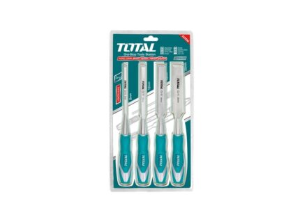 Total 4 Pcs Wood Chisel Set- THT41K0401