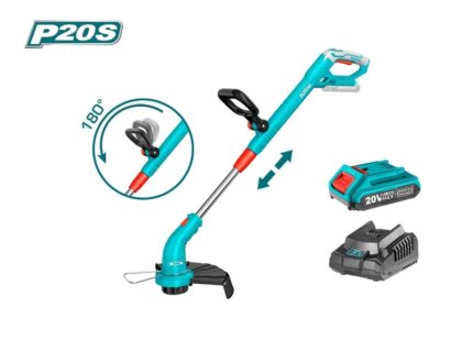 Total Lithium-Ion Grass Trimmer +20V Battery+ Charger - TGTLI20301