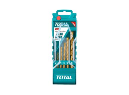Total 6 Pcs Metal Drill Bit Set- TACSD0065