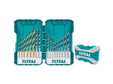 Total 16PCS Metal,Concrete & Wood Drill Bit Set- TACSDL11601