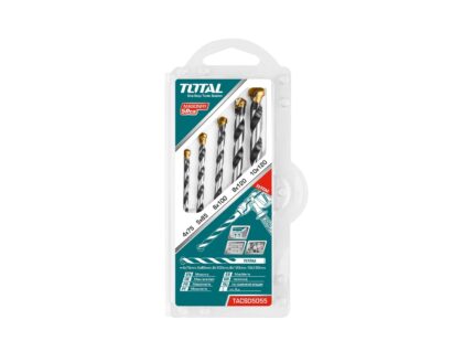 Total Masonry Drill Bit Set- TACSD5055