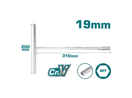 Total T-Handle Socket Wrench -THTSW1906