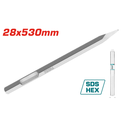 Total Hex Chisel 28X530mm- TAC1531282
