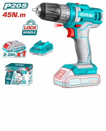 Total Lithium-Ion Cordless Drilll- TDLI200518