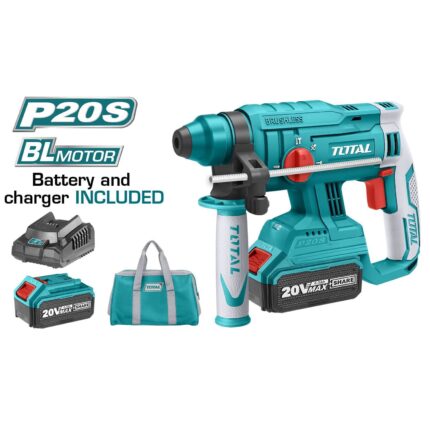 Total Tools Lithium Ion Rotary Hammer - TRHLI22012