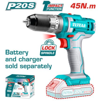 Total 20V Impact Drill - TIDLI201455