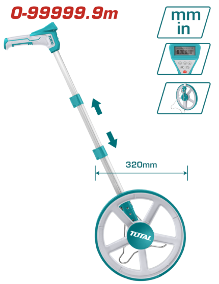 Total Digital display Measuring Wheel- TMT19923