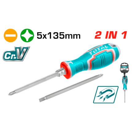 Total 2 In 1 Screwdriver Set- THT250226