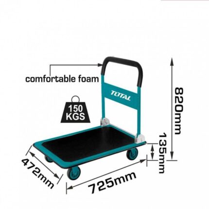Total Foldable Platform Hand Truck- THTHP11502