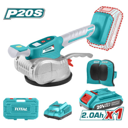 Total Lithium-Ion Tile Vibration Machine ( Battery & Charger Included ) - TTVLI20101