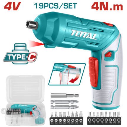 Total Lithium-Ion Cordless Screwdriver- TSDLI0442
