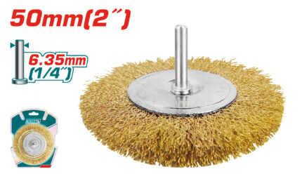 Total Tools Wire Cup Brush- TAC34021