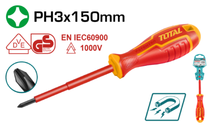 Total Insulated Screwdriver - THTISPH3150