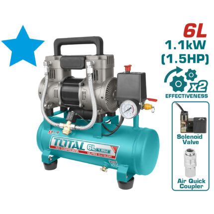 Total 6Ltr Air Compressor - TCS1110062