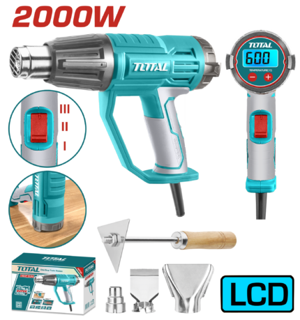 Total Heat Gun 2000W 350°C-550°C - TB20056