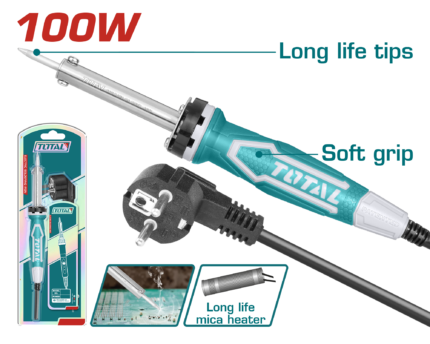 Total Electric Soldering Iron Pointed Tip 100W - TET10006