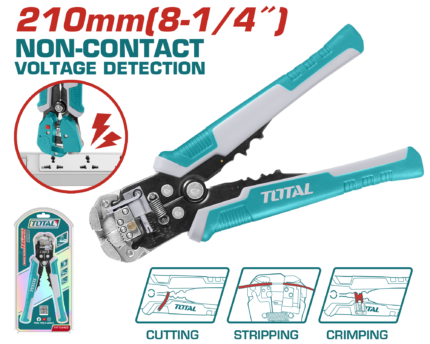 Total Intelligent Voltage Detecting Wire Stripper – THT152429