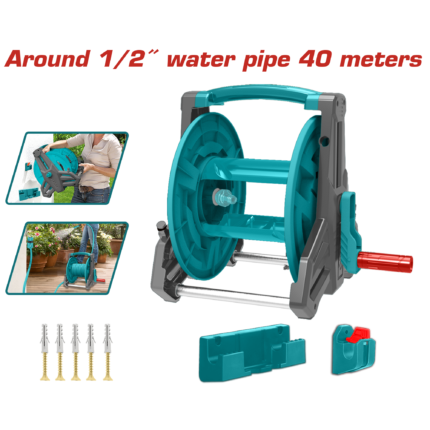 Total Hose reel 1/2″ – 40m – THHR40122