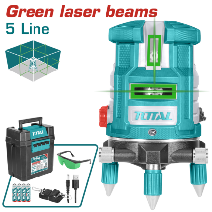 Total Self-leveling Line Laser ( Green Laser Beams ) – TLL305205