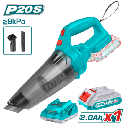 Total 20V Lithium-ion Vacuum Cleaner - TVLI20126