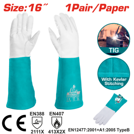 Total Grain Goatskin Gloves - TSP19141