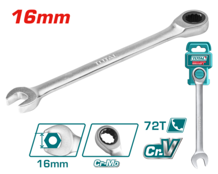 Total 16mm Combination Spanner – TCSPAR161