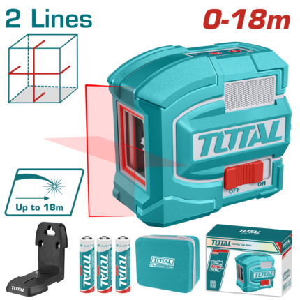 Total Self-leveling Line Laser ( Red Laser Beam ) – TLL156503