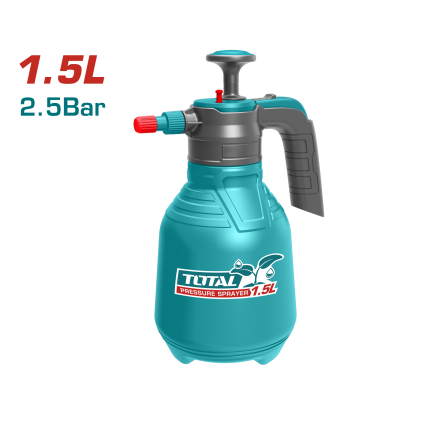 Total 1.5L Pressure Sprayer with Aluminum Pump Lever & Safety Valve – THSPP201502