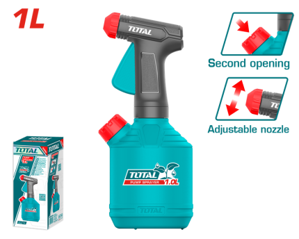 Total 1 Liter Pressure Pump Sprayer | Jet & Mist Spray – THSPP30102
