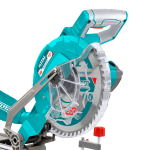 TOTAL  1800W 255mm Sliding Mitre Saw – Dual Rail Wood Cutting Machine - TS421825517 - Image 4