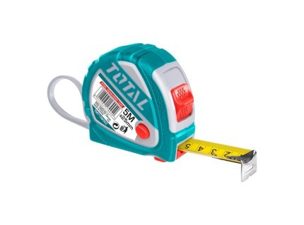 Total 5Mx19mm Steel Measuring Tape- TMT126052