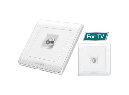 Total Cable TV Socket- THESST401TV