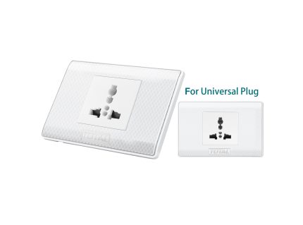 Total Electric Universal Socket 6A- THESST181101