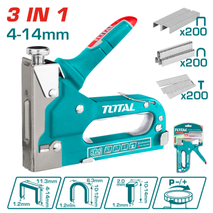Total 3 In 1 Staple Gun- THT31143