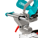 TOTAL  1800W 255mm Sliding Mitre Saw – Dual Rail Wood Cutting Machine - TS421825517 - Image 5